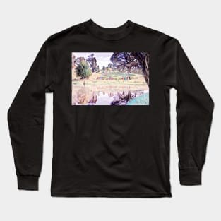 The Shire - Watercolour Long Sleeve T-Shirt